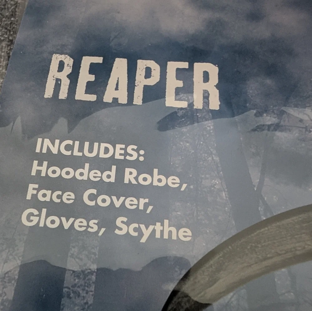 Spirit Black Hooded Reaper Costume for Kids - Picture 7 of 10